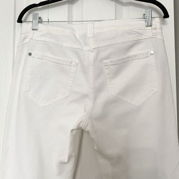 BRUNELLO CUCINELLI WHITE MID-RISE SKINNY SLIM JEANS - 8 - Picture 4 of 13